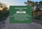 CAMPO EN VENTA, QUIMILI, SANTIAGO DEL ESTERO, 25 ha.