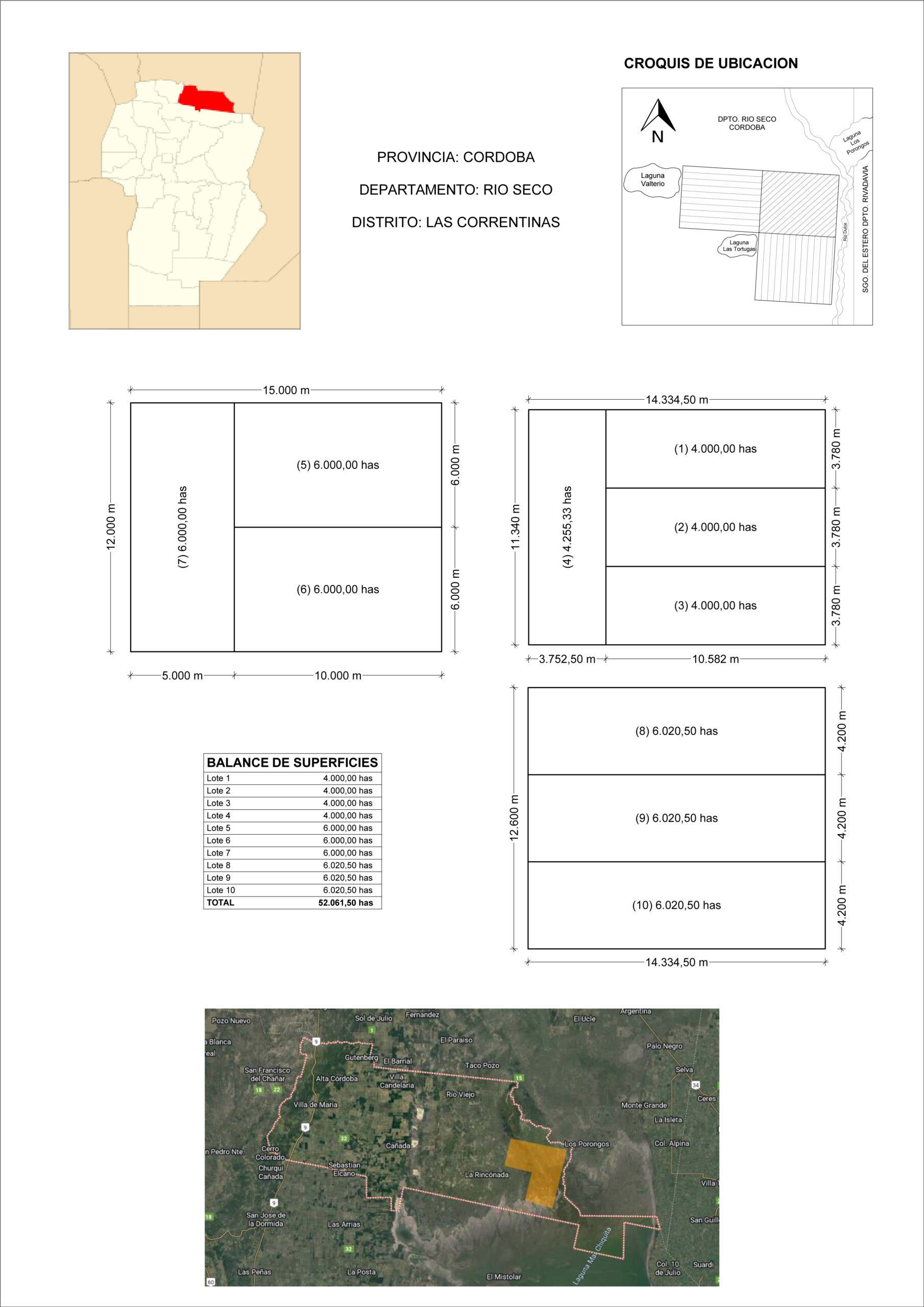 CAMPOS A DESARROLLAR