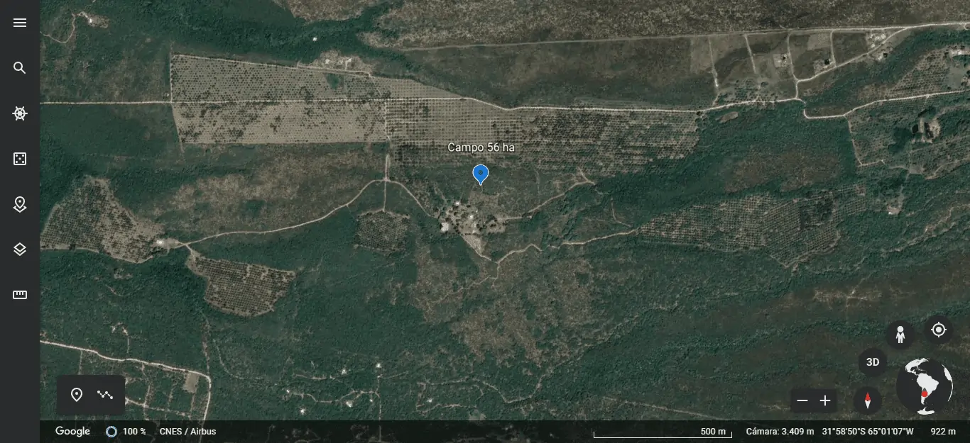 Campo de 56 Ha en venta en Rodeo de Piedra, Córdoba