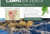 OPORTUNIDAD Campo 178ha Traslasierra