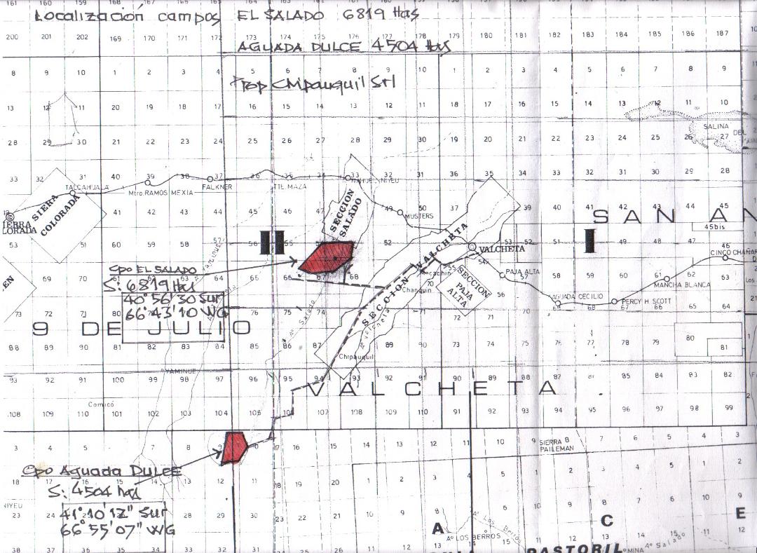 Vendo campo ganadero de 6780 Has cruzado por arroyo