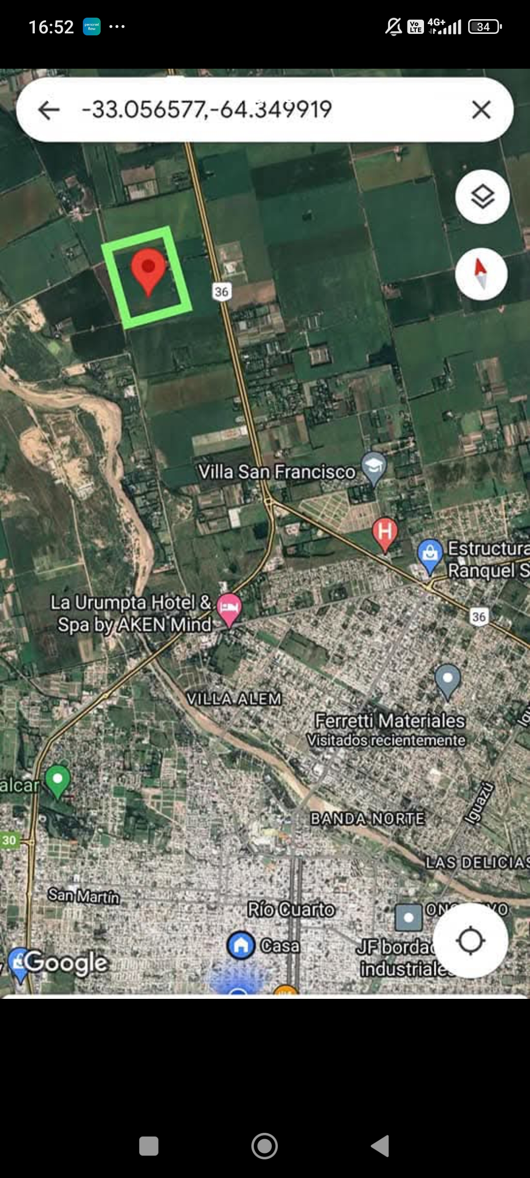 58 hectáreas ideal para loteo, para zona industrial o comercial