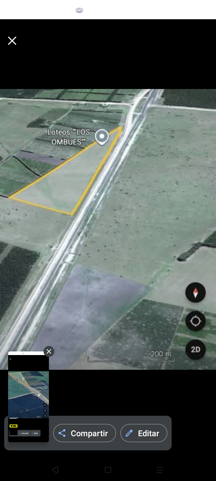 En venta lotes sobre autovía gervasio artigas provincia entre Ríos