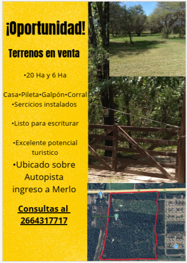 Venta de Campo Excepcional